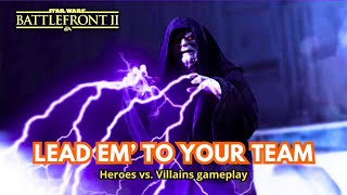 Lead em to your teammates  Star Wars Battlefront 2  HvV gameplay [upl. by Norling]