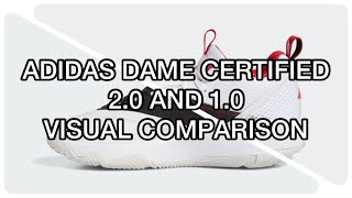 ADIDAS DAME CERTIFIED 20 AND 10  Visual Comparison [upl. by Ahseikan997]