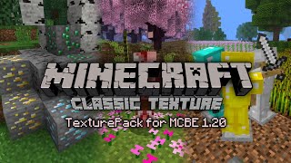 MCPE aesthetic TexturePack 120 Classic texture [upl. by Notned]