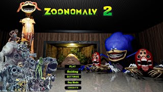 Zoonomaly 2 Official Teaser Full Game Play  Zookeeper Encounters Laughing Cat Sonic Parasite [upl. by Adamec9]