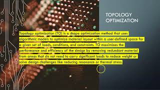 Topology optimization [upl. by Nala456]