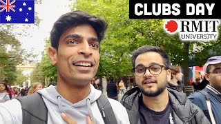 RMIT University Clubs Day  Melbourne Australia  Indian Students  Vlog 71 [upl. by Bathsheb]