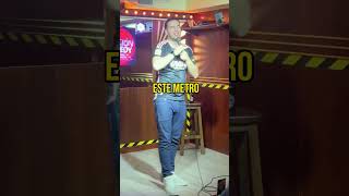 Soy METRÓLOGO 😳🤣 rubenfaura comedia impro humor standup viral metro metrologo comediante [upl. by Sefton]