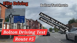 Bolton Driving Test Route  Common Test Fails amp Tips on How to Pass the Driving Test UK Easy Steps [upl. by Airb]