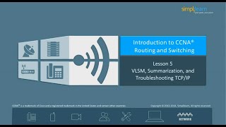 Learn Troubleshooting TCPIP  What is VLSMs  CCNA Online Training Video  Simplilearn [upl. by Eelyam]