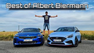 Hyundai I30N 2021 vs Kia Stinger GT  Best Of Albert Biermann [upl. by Branham453]