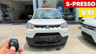 2022 Maruti Suzuki SPresso VXI Detailed Review  515 Lakhs ❤️ [upl. by Orvan]