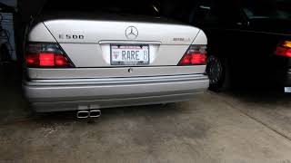 1994 w124 e500 exhaust vid [upl. by Wier649]