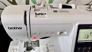 How to thread the upper thread in the SE700 [upl. by Nadine141]