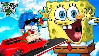 GTA 5 BOB ESPONJA VS Los COMPAS 😱🚗 Face To Face TIMBA VK [upl. by Peh]