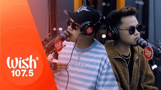 Jom and Crakky perform “Buti Ka Pa Masaya Ka Na” LIVE on Wish 1075 Bus [upl. by Carolee435]