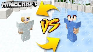 ŚNIEG VS LÓD  MINECRAFT  Vito VS Bella [upl. by Magulac]