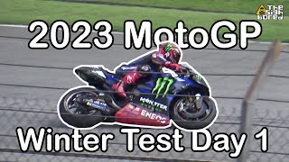 2023 MotoGP Winter Test Day 1 Sepang International Circuit [upl. by Nerte819]