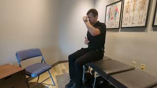 CSC Seated Sciatic Nerve Glide with Ipsilateral Trunk Rotation [upl. by Feliks]