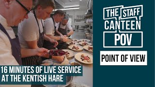 Live service at 2 AA Rosette gastro pub The Kentish Hare [upl. by Htehpaj246]