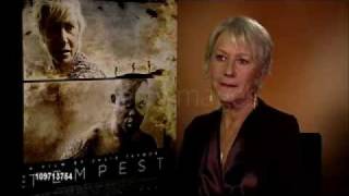 Helen Mirren Interview  The Tempest 16 [upl. by Llehsal]