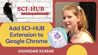 How to add sci hub extension to chrome  download sci hub extension to chrome in 2021 [upl. by Notreve]