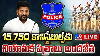 CM Revanth Reddy LIVE  Telangana New Police Recruitment Programme  TV9 [upl. by Nathanson840]