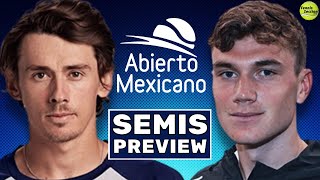 Alex de Minaur vs Jack Draper  Preview amp Prediction  2024 Acapulco Open [upl. by Letsou]