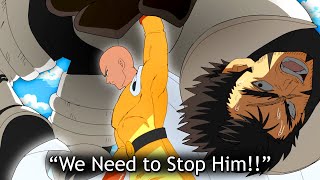 Saitama Reveals His True Power to Blast  One Punch Man [upl. by Tireb250]