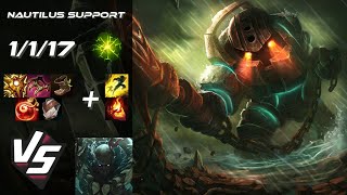 SUPPORT Nautilus vs Pyke  EU Master Patch 1419 [upl. by Aiekahs752]