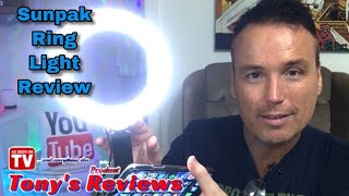 Sunpak Ring Light Review [upl. by Nathanoj]