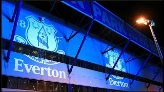 Everton FC  Goodison Park Night Walk [upl. by Amalburga291]