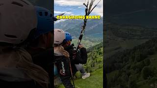 India to Switzerland for Paragliding😍shorts trendingshorts [upl. by Arretal352]