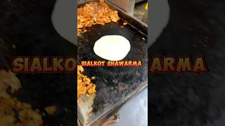 Sialkot Shawarma wo bhi 150 ka 😮 or wo bhi itna loded shawarma sialkot viralvideo streetfood [upl. by Ru87]