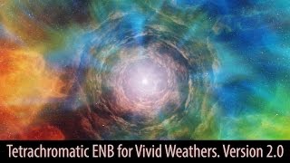 BEST SKYRIM FANTASY ENB  Tetrachromatic ENB for Vivid Weathers [upl. by Sirk13]