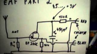 EMF Detector homemade Part 2 [upl. by Nodnyl]