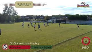 140924 Armthorpe Welfare FC vs Harrogate Railway Athletic Highlights [upl. by September75]