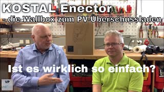 Endlich da Die Kostal Enector Wallbox zum PVÜberschussladen [upl. by Leibarg876]