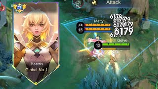 I USED NEW BEATRIX BUILD AND EMBLEM FROM MSC 2024 ez lord steal😱MUST WATCH [upl. by Schroeder]