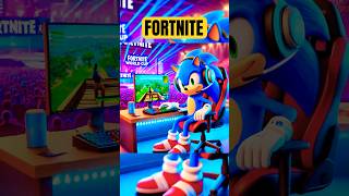 Sonic Gana El Mundial De FORTNITE sonic comedia [upl. by Jayson675]