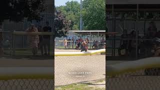 Catherine Byrnes singles to center field in the 18U RI Rockets William amp Carole Sgambato Memorial [upl. by Notled]