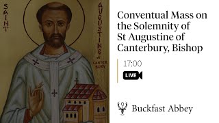 Conventual Mass on the Solemnity of St Augustine of Canterbury Bishop – 27th May 2024 [upl. by Winny549]