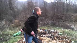 baikal mp 153 supermagnum shooting [upl. by Flanna]