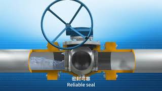 Top loading ball valve [upl. by Nhguahs864]