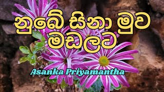 Nube Sina Muwa Madalata නුබේ සිනා මුව මඩලට  Asanka Priyamantha sinhala song sinhalasong [upl. by Ludie]