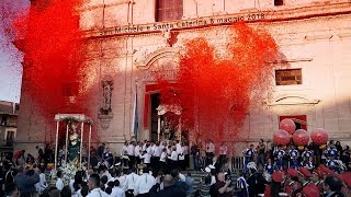 Festeggiamenti Santi Patroni in 4K “San Michele e Santa Caterina” 8 Maggio 2018 Grammichele [upl. by Nikolaus858]