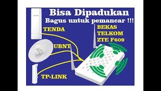 MASANG WIFI DARI MODEM BEKAS TELKOM LANCAR JAYA [upl. by Enitsugua]