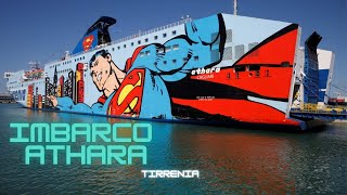 Imbarco Athara  Tirrenia  ITA [upl. by Adnwahsat]