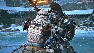 GHOST OF TSUSHIMA  Khotun Khan Boss Fight Samurai VS Mongol Army [upl. by Adnuhsar]