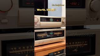 The Golden Accuphase Pre amp Power 😍 strings music homeaudio audiophile indian expensive songs [upl. by Amilah239]