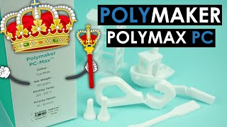 The King of 3D printing materials Polymaker PolyMax PC REVIEW [upl. by Massab794]