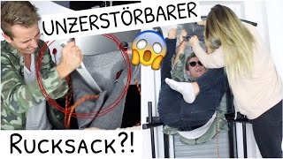 UNZERSTÖRBARER Rucksack  der quotZerstörTestquot   Julienco [upl. by Okiek108]