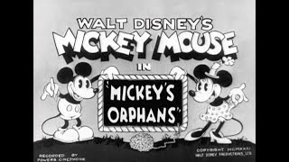 Mickey Mouse E36 Mickeys Orphans 1931 HD [upl. by Asirret]