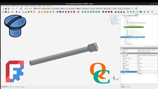 Comment créer un filetage avec Fastener dans FreeCAD [upl. by Ia]