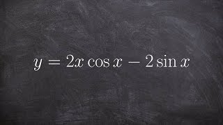 Take the derivative of a trigonometric function [upl. by Yebba]